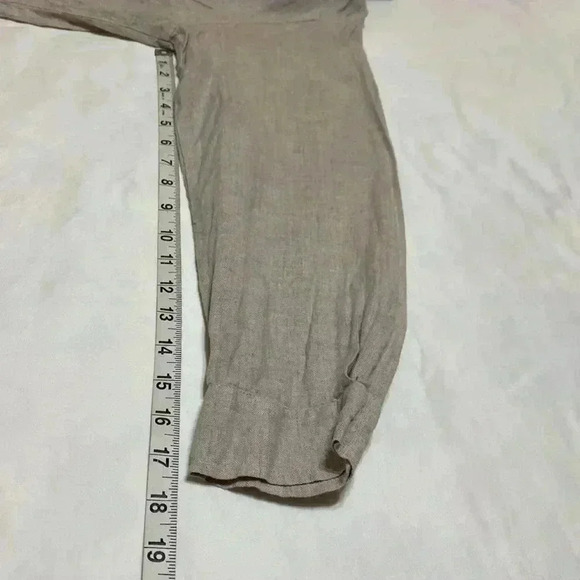 Chico’s Design Vintage 100% Linen Tunic Top in Size 2. (Large/12) - Picture 11 of 13